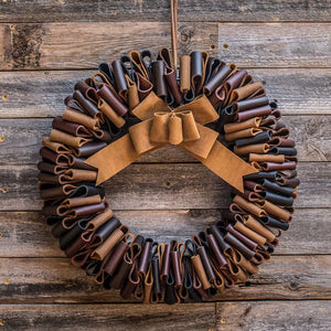 Throw a Leather Crafting Party to Create DIY Holiday Decorations