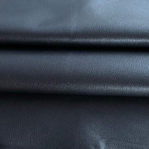 Black Nappa Leather Hides | Blemish Discount