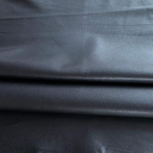 Black Nappa Leather Hides | Blemish Discount