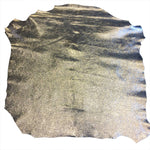 Silver Metallic Genuine Leather Hides for Crafting