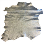 Silver Genuine Leather Hides for Sale for Crafting