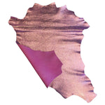 Pink Genuine leather hides for sale