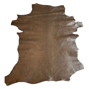 Brown Genuine leather hides for crafting or upholstery projects