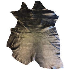 Genuine Metallic Leather Hides for Sewing and Arts