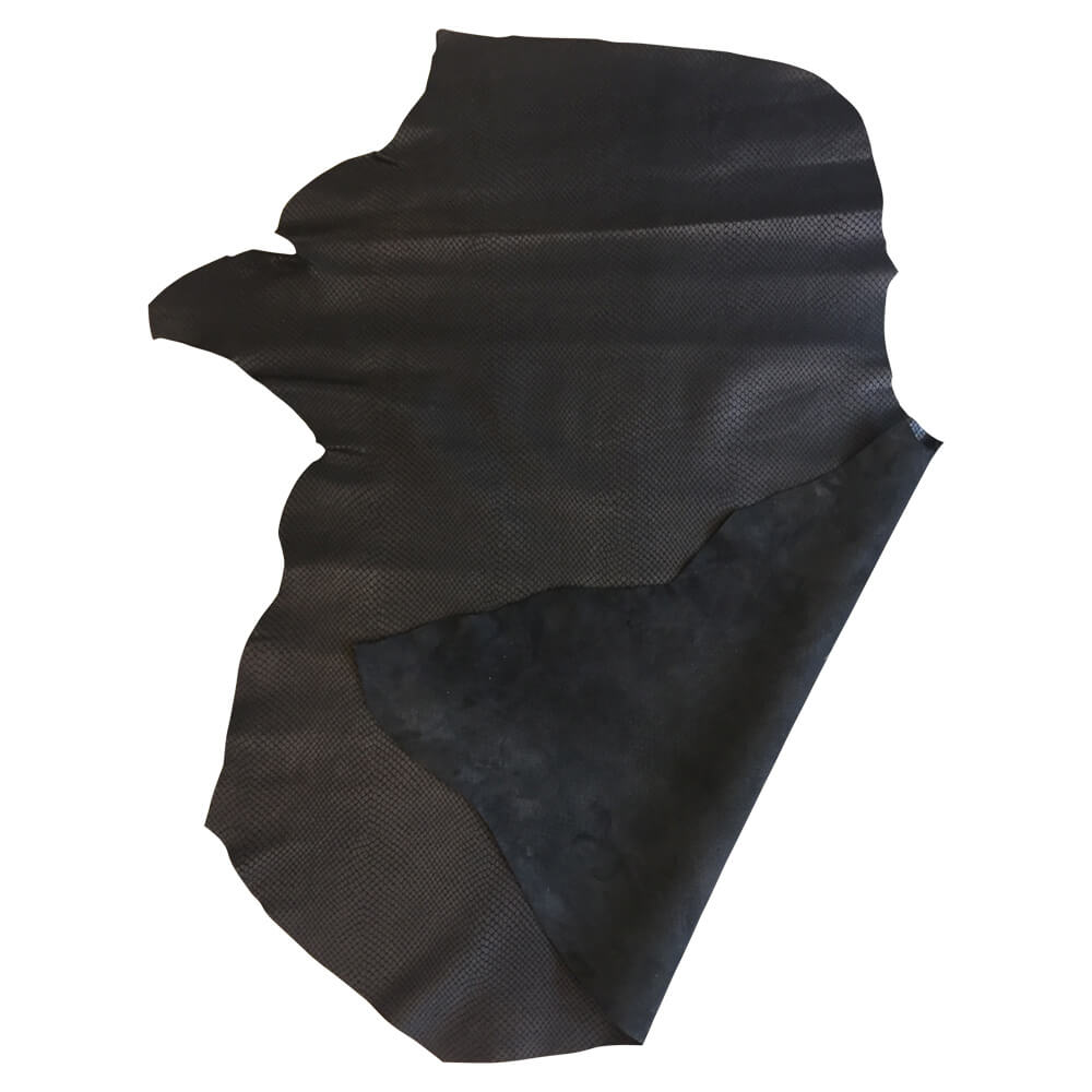 SALE Black Leather Hides DIY Upholtery Projects