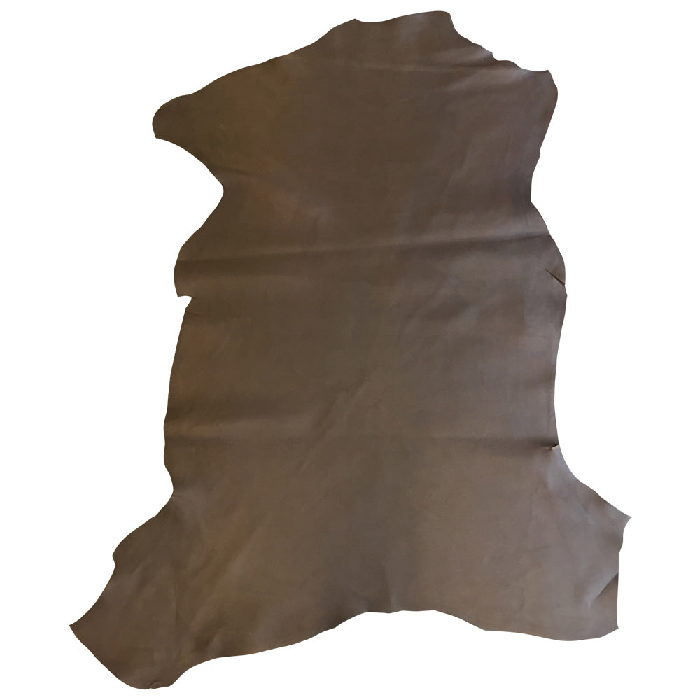 Smooth Textured Brown Leather Hides