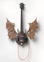 Guitar for Gene Simmons made from Leather from Leather Treasure Shop