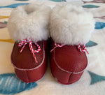 Red Baby Booties