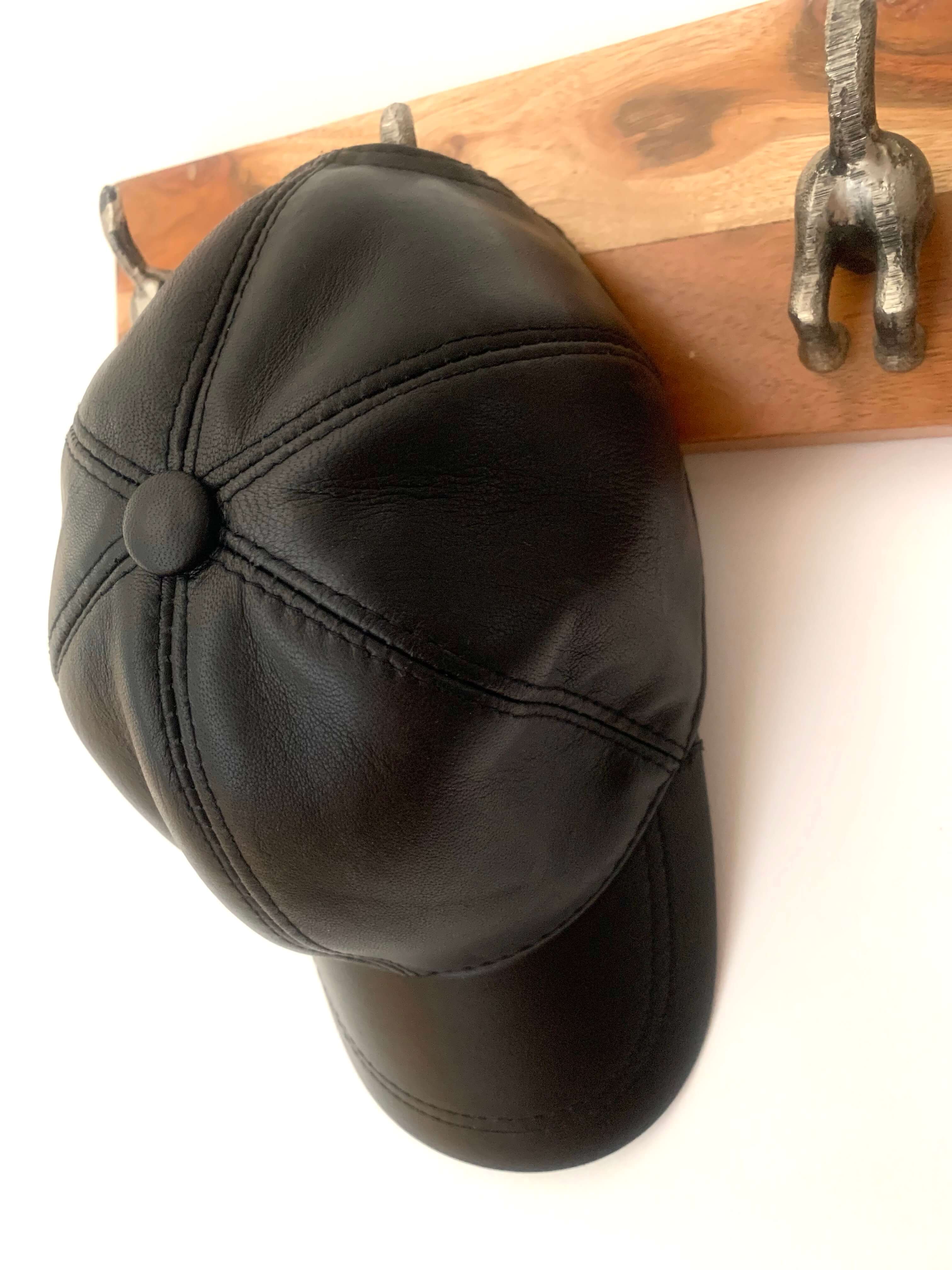 Genuine Leather Baseball Cap (Unisex)