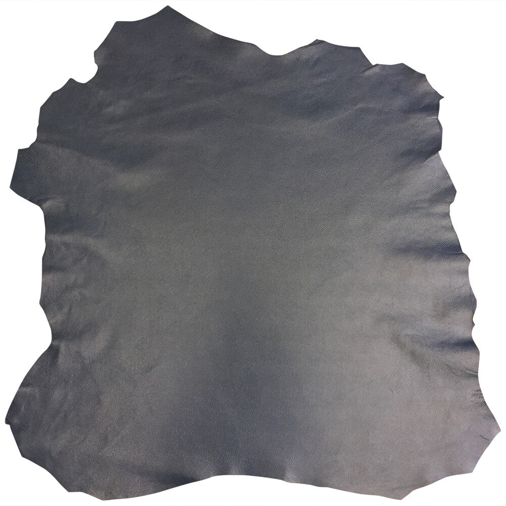 Blue Genuine leather hides for sale