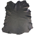 Dark Blue Smooth Textured Leather Hides | Blemish Discount