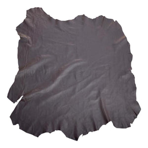 Smooth Textured Chocolate Brown Leather Hides