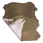 Golden Brown Pearlescent Leather Hides