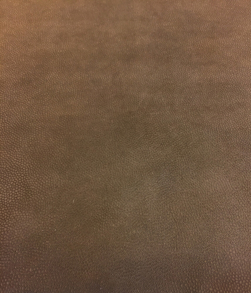 Brown-Green Suede Leather Hides