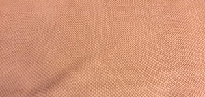 Pink Leather Hides With Reptile Pattern | Blemish Discount