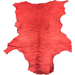 On Sale Red Genuine Leather hides