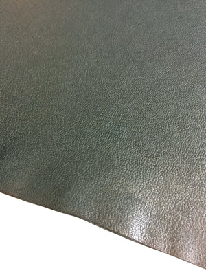 Green-Blue Leather Hides With Pebbled Finish | Blemish Discount