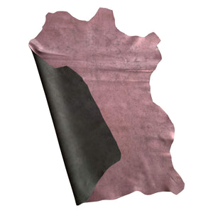 Light Purple genuine leather hides