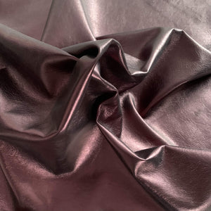 Genuine leather hides metallic finish for crafts