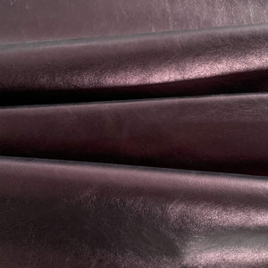 Purple metallic leather skins