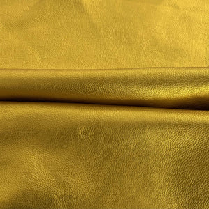 Metallic Gold leather for crafts and sewing